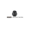 METALLIXITY 20pcs Acorn Cap Nuts (M6x1mm) Nylon Acorn Dome Cap