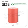 Keadic Coral Tulle Fabric Rolls 6 Inch by 100 Yards