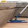 3Pack Reusable Mop Replacement Pads for Family 18in Mops –