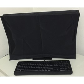 COMP-BIND Technology Dust Cover Compatiblle with HP Envy 23-K110 23'' Portable Touch Screen All-in-One Computer Monitor Black Nylon Cover - 22.5''W X 2.5''D X 18''H