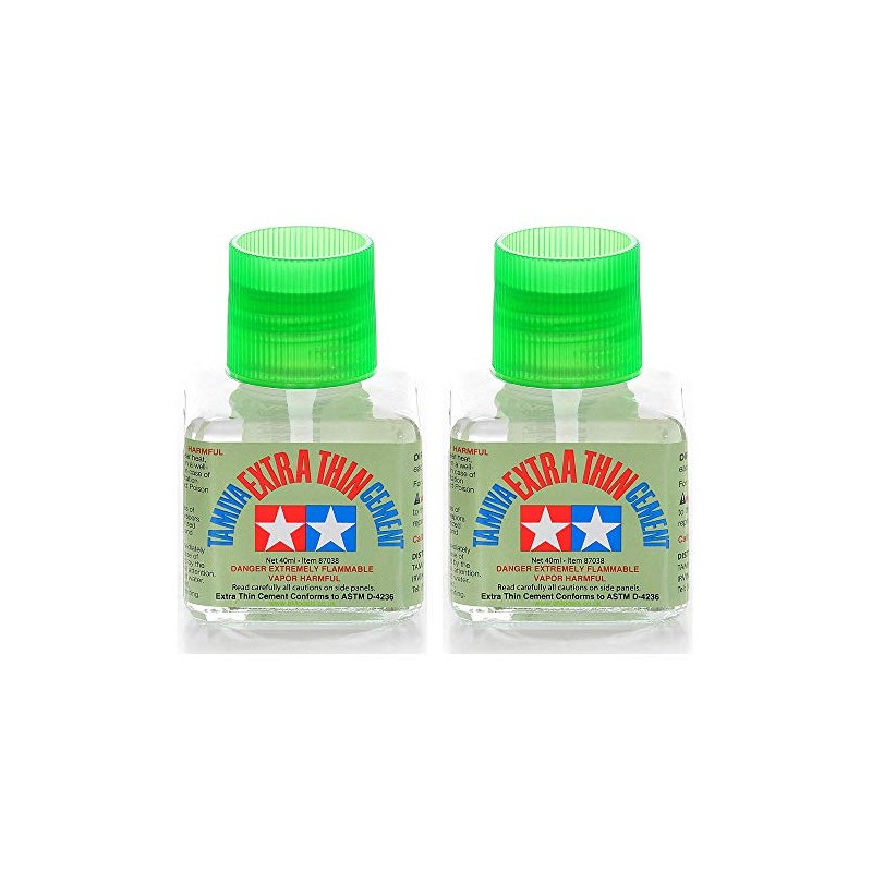 Tamiya 87038 Extra Thin Cement Glue Fine Tip 40ml 2