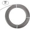 DasMarine 1/8" 164FT Stainless Steel Cable Wire Rope Aircraft Cable