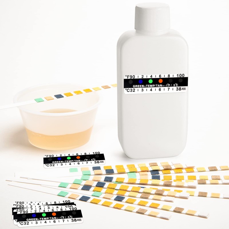 Jiuguva 13 Pcs Urine Test Complete Kit Includes 1 Lining