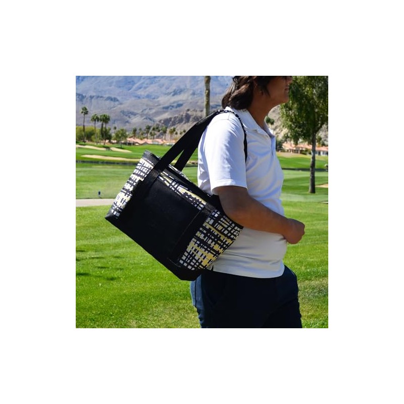 Picnic at Ascot Large Insulated Fashion Cooler Bag (Paris)