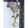 Unicorn Bling Unicorn Diamond Women Keychain Glitter Gray Tassel Charm