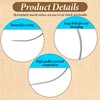 8 Pcs Curved Sewing Needles, Leather Hand Sewing Needles Upholstery