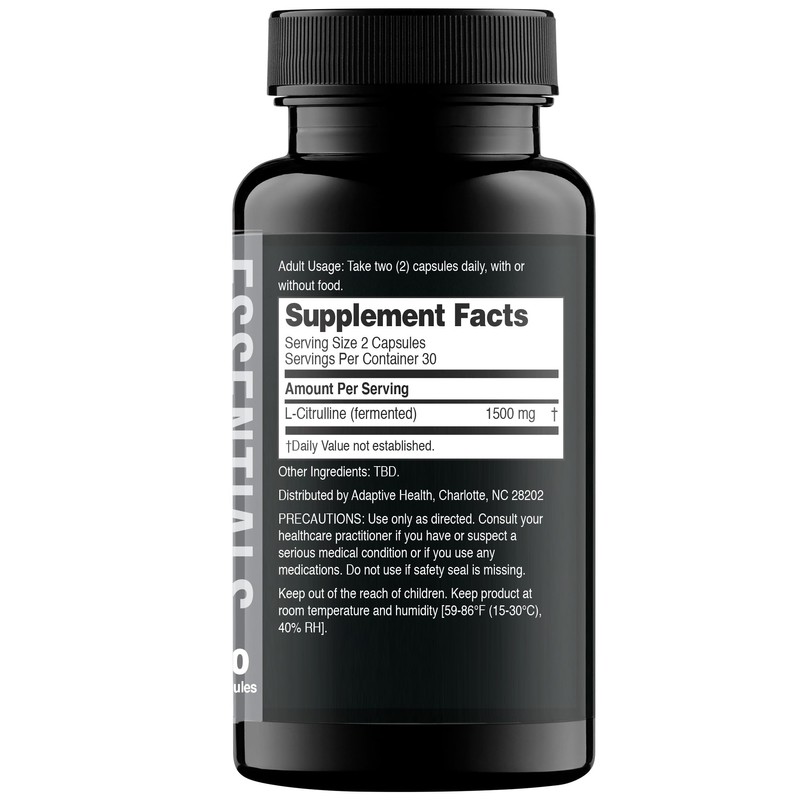 Nugenix Essentials L-Glutamine, 1500mg 100% Botanical L-Glutamine Amino Acid, Protein
