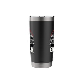 Gorilla Mode Workout Exercise Lifting Weights Strong Gym Stainless Steel Insulated Tumbler