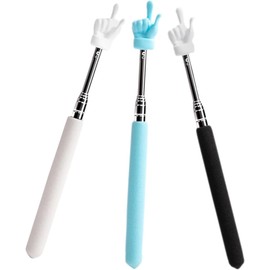 3 Punteros Telescópicos para Profesores Puntero de Mano Extensible Puntero de Dedo Uds Punteros Telescópicos para Profesores de Aula Suministros y Varillas Profesores Que Presentan a Los Niños Puntero