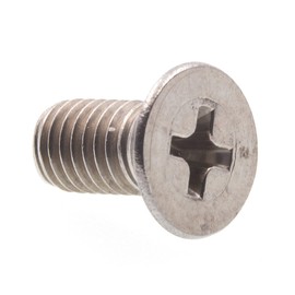 Prime-Line 9121316 Machine Screws, Metric, Flat Head, Phillips Drive, M5-0.8 X 10MM, Grade A2-70 Stainless Steel, 10-Pack
