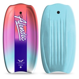 Alendec 42.5in Hybrid Alendec All Season Board for Snow & Water Multi-Sport Snow SLED | Bodyboard with Leash Cord