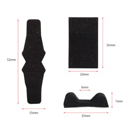 SPG Archery Arrow Rest Stickers - Anti-Slip and Protective - 2 Sets Arrow Rest Felt with 2 Arrow Holder Pad for Compound Bow Arrow Rest Self-Adhesive Arrow Rest Tape Kit Archery Accessories