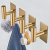 VAEHOLD Wall Towel Hooks, Heavy Duty Sticky Holder Waterproof Towel