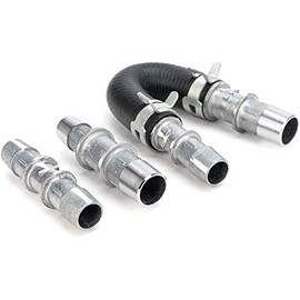 626-001 Upgrade Aluminum Engine Heater Core Bypass Kit with 5/8" 3/4" Hose Compatible with Most Common Heater Hoses