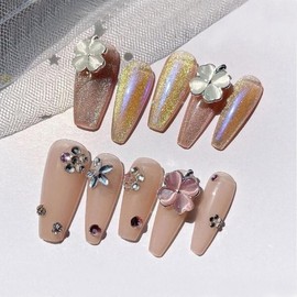 Half Club/Celler Hub / 하프클럽/셀러허브_여성트랜드패션 네일아트 럭셔리 지르콘 문스톤 파츠 4종