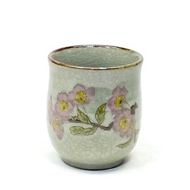 Kutani [Drinking Cup] Small Someiyoshino [Back Picture]