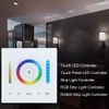 Dimmer Controller Wall-Mounted Touch Panel Controller for RGB RGBW RGB+CCT