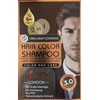 Hair Colour Shampoo Dark Brown 3.0 100% Grey Cover 30ml
