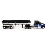 DCP 1:64 *BLUE & BLACK* Kenworth W990 Midroof & CHROME