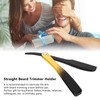 Straight Edge Beard Trimmer Holder Professional ABS Zinc Alloy Gradient