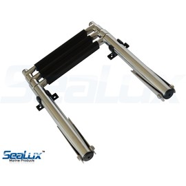 SeaLux Pair Marine Sport/Dive/Telescopic Ladder Storage Stowing Bracket Snap Clips (4-Step Ladder or Tube I.d.1-1/2")