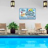 Welcome to Our Pool Metal Sign - Swimming Pool Sign