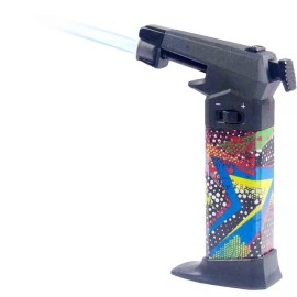 Ever Tech Big Jet Torch Table Lighter Butane Refillable 1300°C/2500°F w/ Ever Tech Box GT