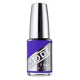 MODE African Violet Indigo Nail Polish DREAM IN EXCESS Long Lasting Nail Lacquer Color, High Gloss, Chip Resistant Strength, Nourishing Nail Care Protection, Made in NY USA
