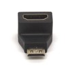 GLHONG Angle Mini HDMI Adapter, 90 Degree Mini-HDMI Male to