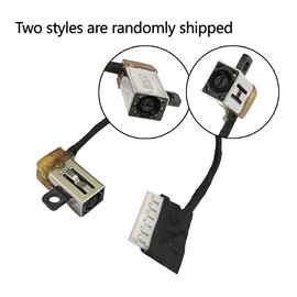 HSSDTECH DC Power Jack Socket Cable Charging Socket Plug for Dell Inspiron 15 3525 P112F006 3515 3405 3501 P90F005 3505 5593 5594 Vostro 3501 3500 4VP7C DC301015Q. 000 DC301015T00 04VP7C (9.9CM)