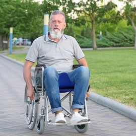 Wheel Chair Cushions for Seniors - Security Positioning Wheelchair Seat Pads Non-Slip Prevent Sliding Cushion for The Elderly