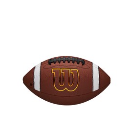 WILSON GST SpeedSkin Football - Brown, Peewee Size