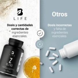B Life Zinc Con Colágeno Y Vitamina C - 200 Cápsulas