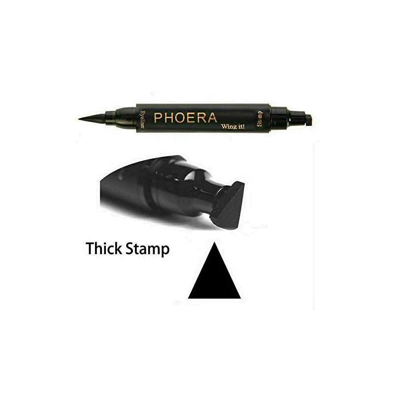 PHOERA 2 in 1 Wing Cat Eye Liner + Stamp