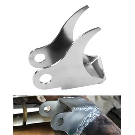 Rear Shock Mount Factory Bent Fits for GMC Sierra Chevy Silverado 1999-2006 Rust Prevention Upper Shock Mounting Bracket with Round Tube X-members