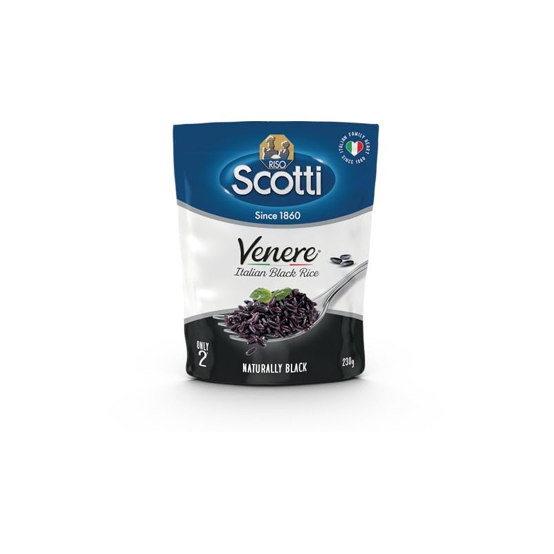 Riso Scotti Microwave Venere Wholegrain Black Rice 230 g