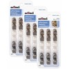 Scunci 1718703a048 Mini Thick Hair Jaw Clips, 18 Count (Pack