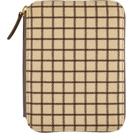 Almost Daily Notebook Original (A6) Notebook Cover Tight Zip (Cafe au Lait Check)