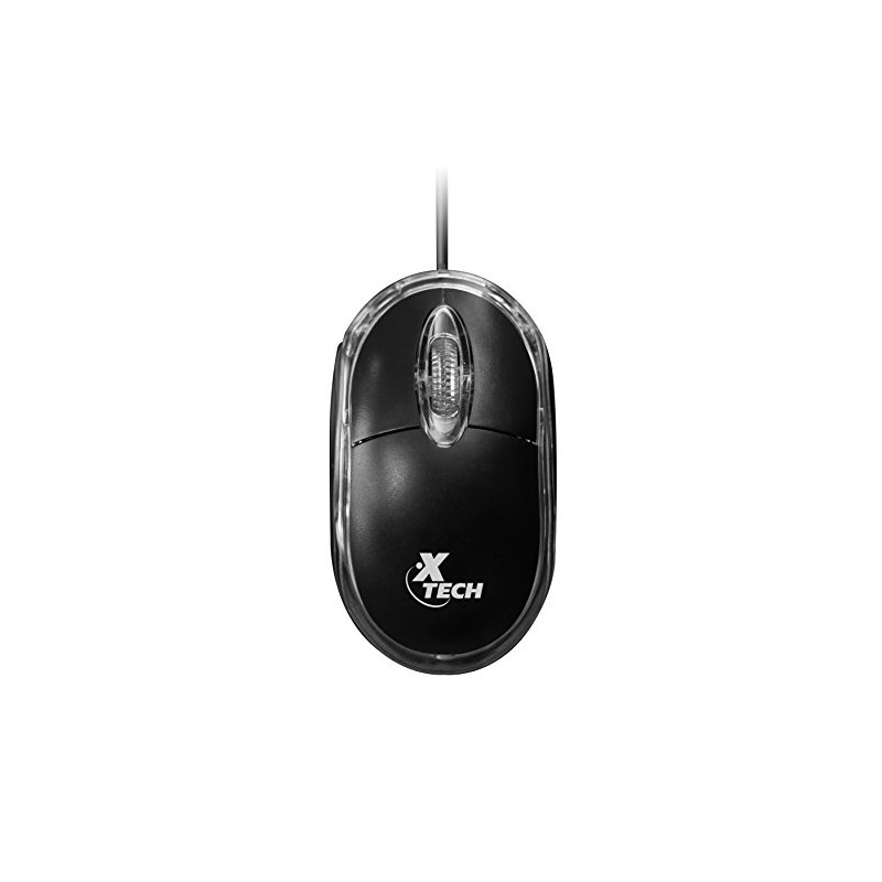 XTECH XTM-195 Mouse Optico 1000Dpi USB 3Botones