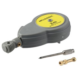 GetCoupon Steel Roto Tape Compass Multifunctional ABS Draw Circles Tapes, with 10PCS Pencil Leads Measure Measuring Tapes