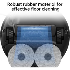 dreame TriCut Brush Compatible with L10s Ultra/L20 Ultra/L10s Pro Ultra/X30 Ultra/X40 Ultra/L30 Ultra/L40 Ultra/L10s Ultra Gen 2/X40 Master Robotic Vacuum, Ideal for Pet Hair, Carpet and Hard Floor