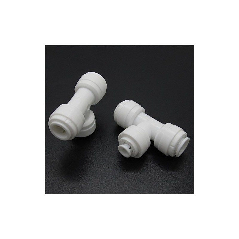 Malida 3/8"-1/4" Tee Quick Connect Filtered water fittings …+ 15