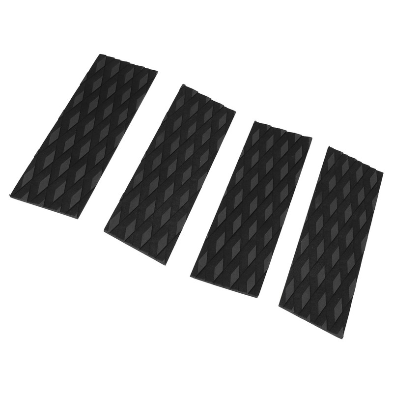 4pcs EVA Surfboard Deck Traction Pads Non Slip Surf Deck