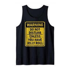 Funny Jelly Roll Food Cream Roll Dessert Swiss Log Snack Tank Top