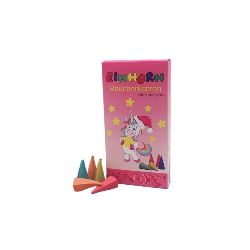 Unicorn Incense Cones with 24 Incense Cones Pack of 3