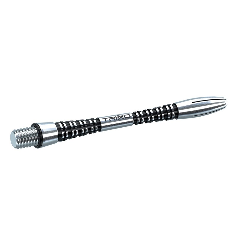 WINMAU Triad Aluminium Black Medium Dart Shafts (Shafts) - 1