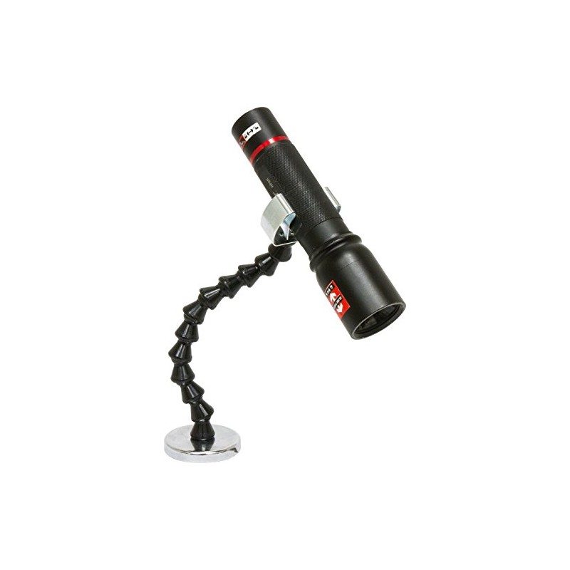 MAG-Mate MX20FLZP02 Flexible Flashlight Holder, Powerful Permanent Magnetic Base, Versatile