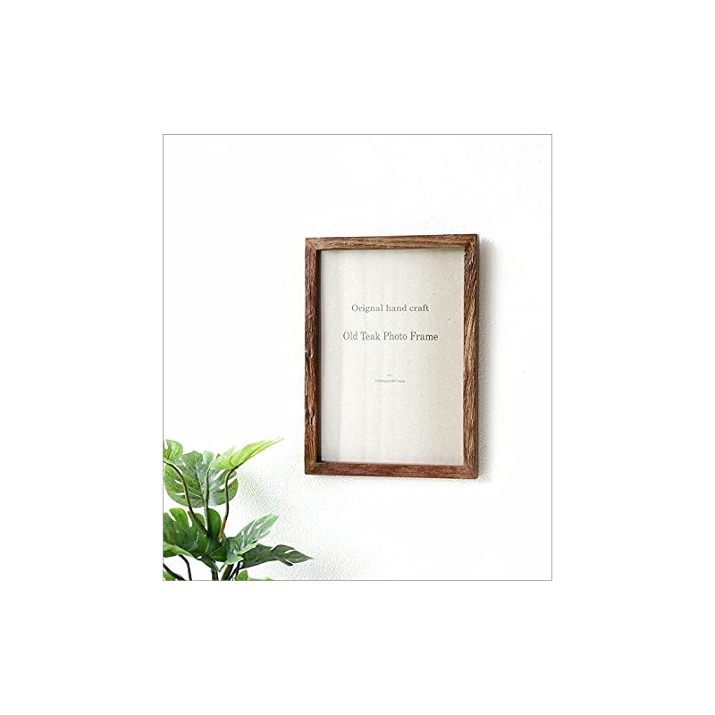 Photo Frame, Wood, Teak Wood, Stylish, A4, Wall Mounted, Simple,