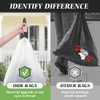 20 Gallon 120 Counts (fit 18-20 Gal) Large Drawstring Trash