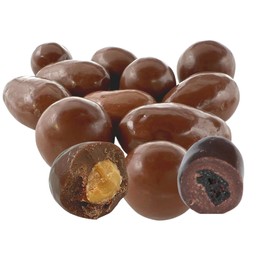 Bear Poop Gourmet Chocolate Covered Almonds and Blueberries, Pun Intended Prank Candy for Gifts and Gift Basket Stuffers, 4 Ounces
